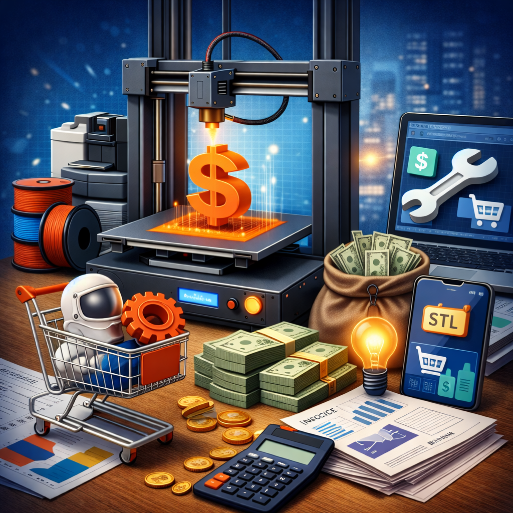 3D Baskıyla Para Kazanmak Mümkün mü?